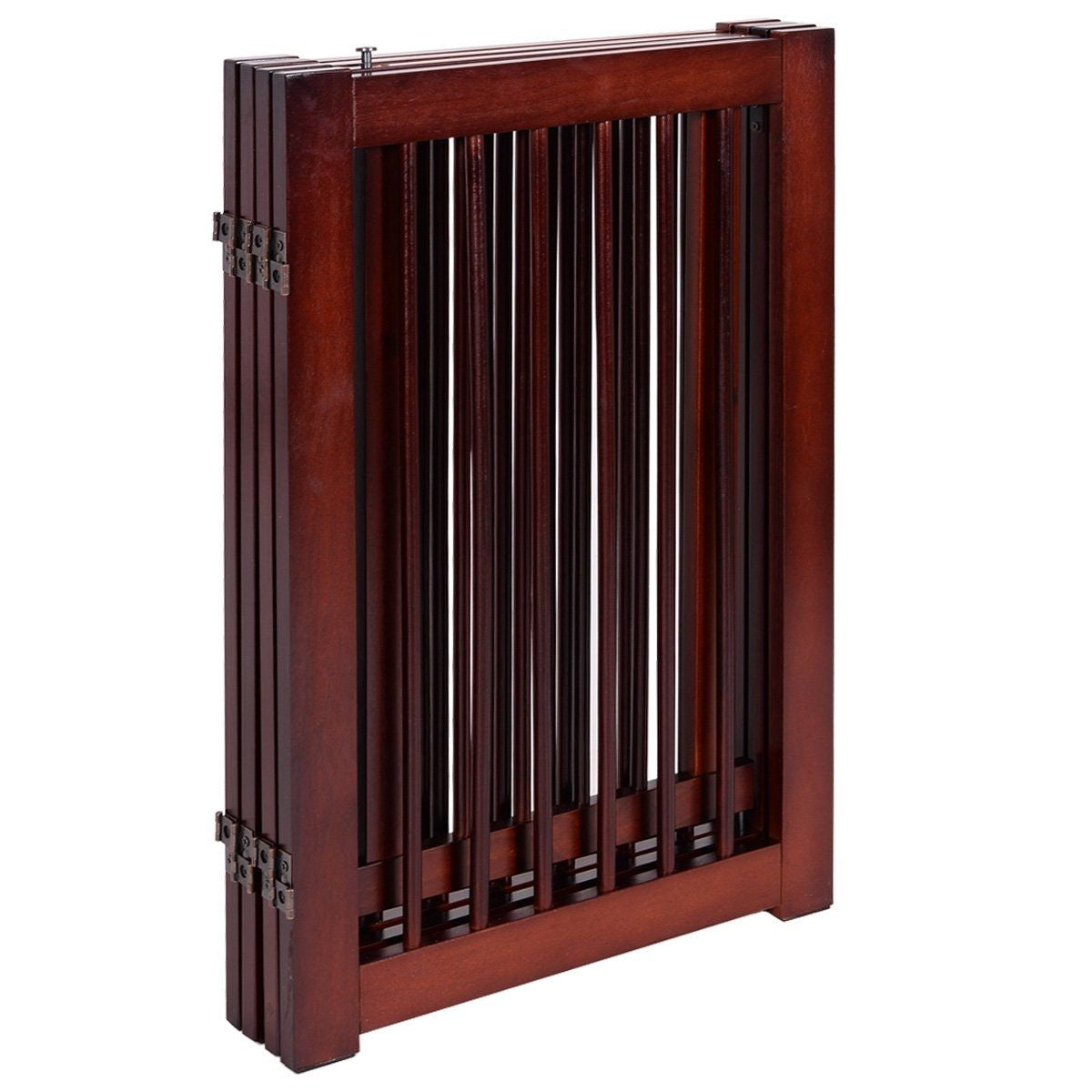 Plegable de Madera para Perros - Barrera de Seguridad de 4 Piezas (203 x 76 x 1.8 cm)